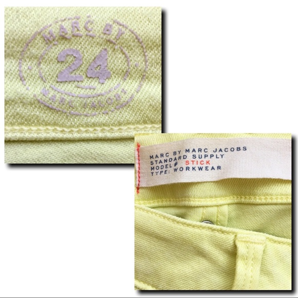 Marc by Marc Jacobs Lemon Stick Fit Skinny Jeans - Picture 8 of 8